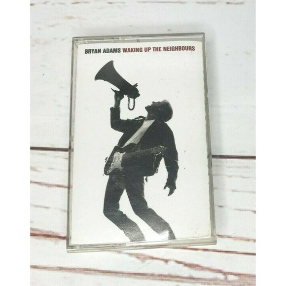 Bryan Adams Waking Up The Neighbors Cassette Tape Tested - Picture 1 of 6